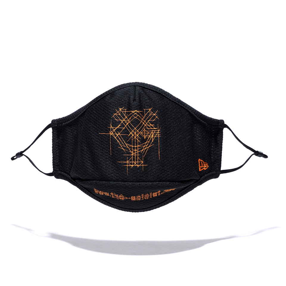 MASK FACE COVERINGS マスク 読売ジャイアンツ x TAKAHIROMIYASHITATheSoloist. x NEW ERA ブラック/オレンジ
