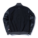 【10月発売】バーシティージャケット NEW ERA BLACK LABEL ブラック