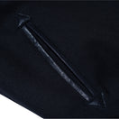 【10月発売】バーシティージャケット NEW ERA BLACK LABEL ブラック