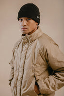 【10月発売】パフジャケット NEW ERA BLACK LABEL カーキ