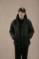 【10月発売】パフジャケット NEW ERA BLACK LABEL ブラック