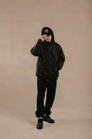 【10月発売】パフジャケット NEW ERA BLACK LABEL ブラック
