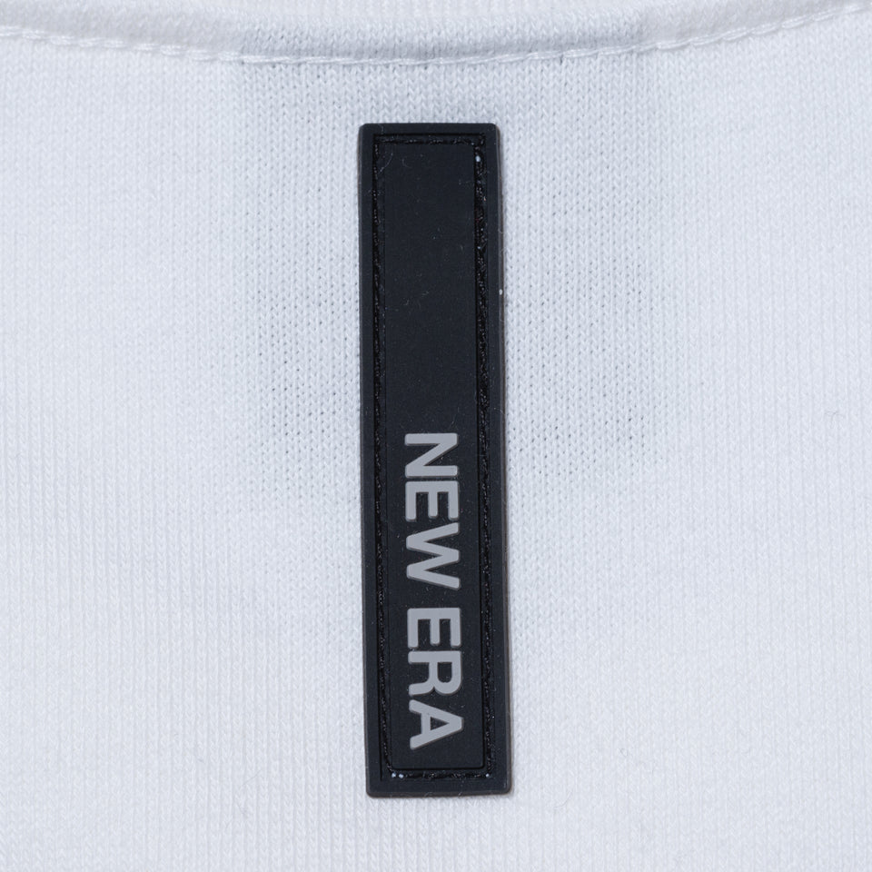 長袖 フットボール コットン Tシャツ NEW ERA BLACK LABEL ヘビーウェイト オフホワイト
