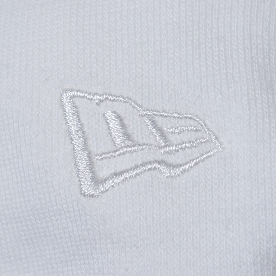 長袖 フットボール コットン Tシャツ NEW ERA BLACK LABEL ヘビーウェイト オフホワイト