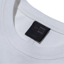 長袖 フットボール コットン Tシャツ NEW ERA BLACK LABEL ヘビーウェイト オフホワイト