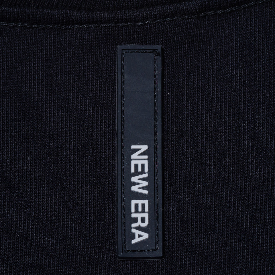 長袖 フットボール コットン Tシャツ NEW ERA BLACK LABEL ヘビーウェイト ブラック