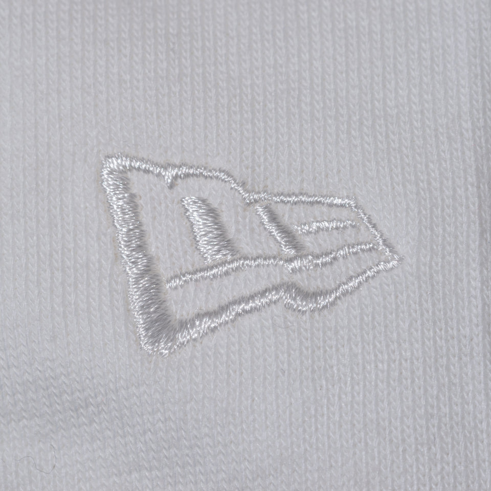 長袖 ダブルポケット コットン Tシャツ NEW ERA BLACK LABEL ヘビーウェイト オフホワイト