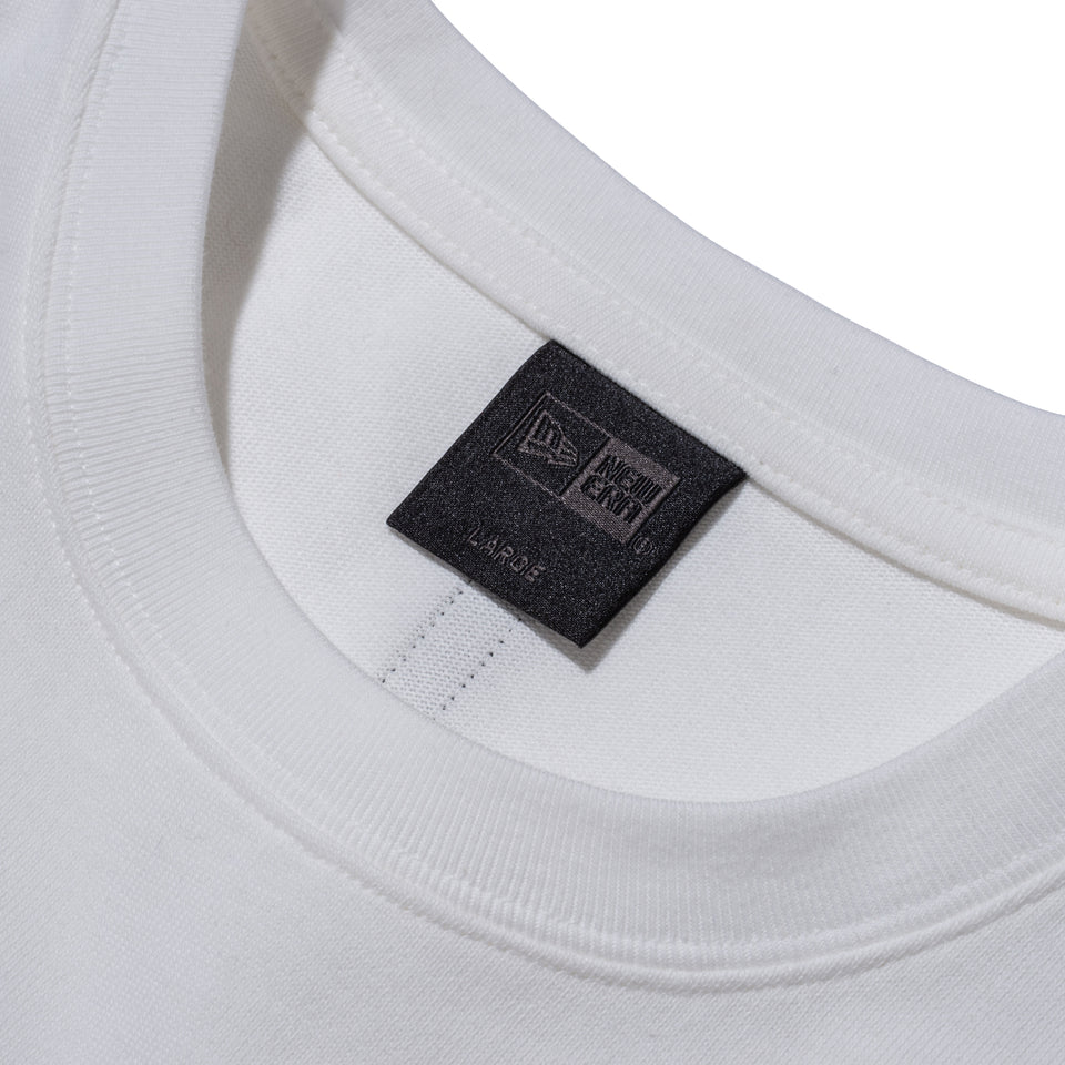 長袖 ダブルポケット コットン Tシャツ NEW ERA BLACK LABEL ヘビーウェイト オフホワイト