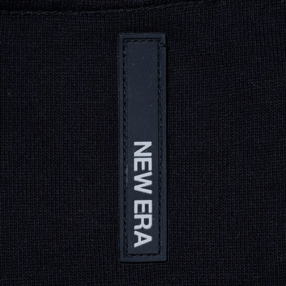 長袖 ダブルポケット コットン Tシャツ NEW ERA BLACK LABEL ヘビーウェイト ブラック