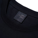 長袖 ダブルポケット コットン Tシャツ NEW ERA BLACK LABEL ヘビーウェイト ブラック