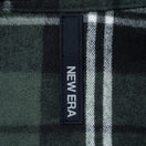 【10月発売】長袖 フランネル チェックシャツ NEW ERA BLACK LABEL ブラック