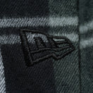 【10月発売】長袖 フランネル チェックシャツ NEW ERA BLACK LABEL ブラック