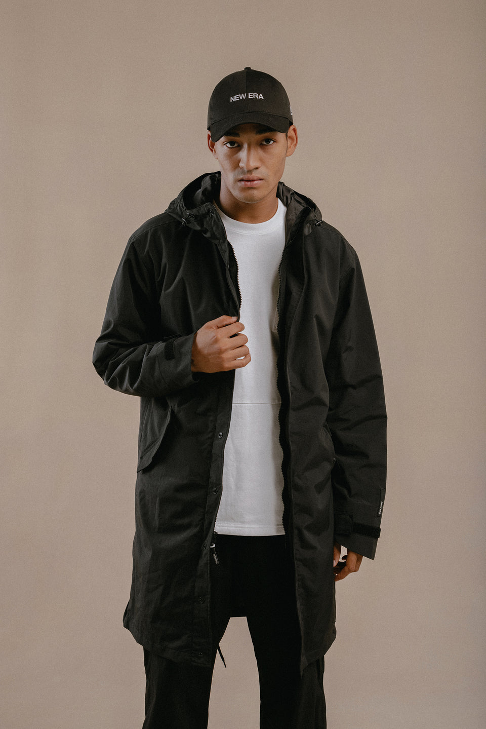 フィールド ハーフコート NEW ERA BLACK LABEL ブラック