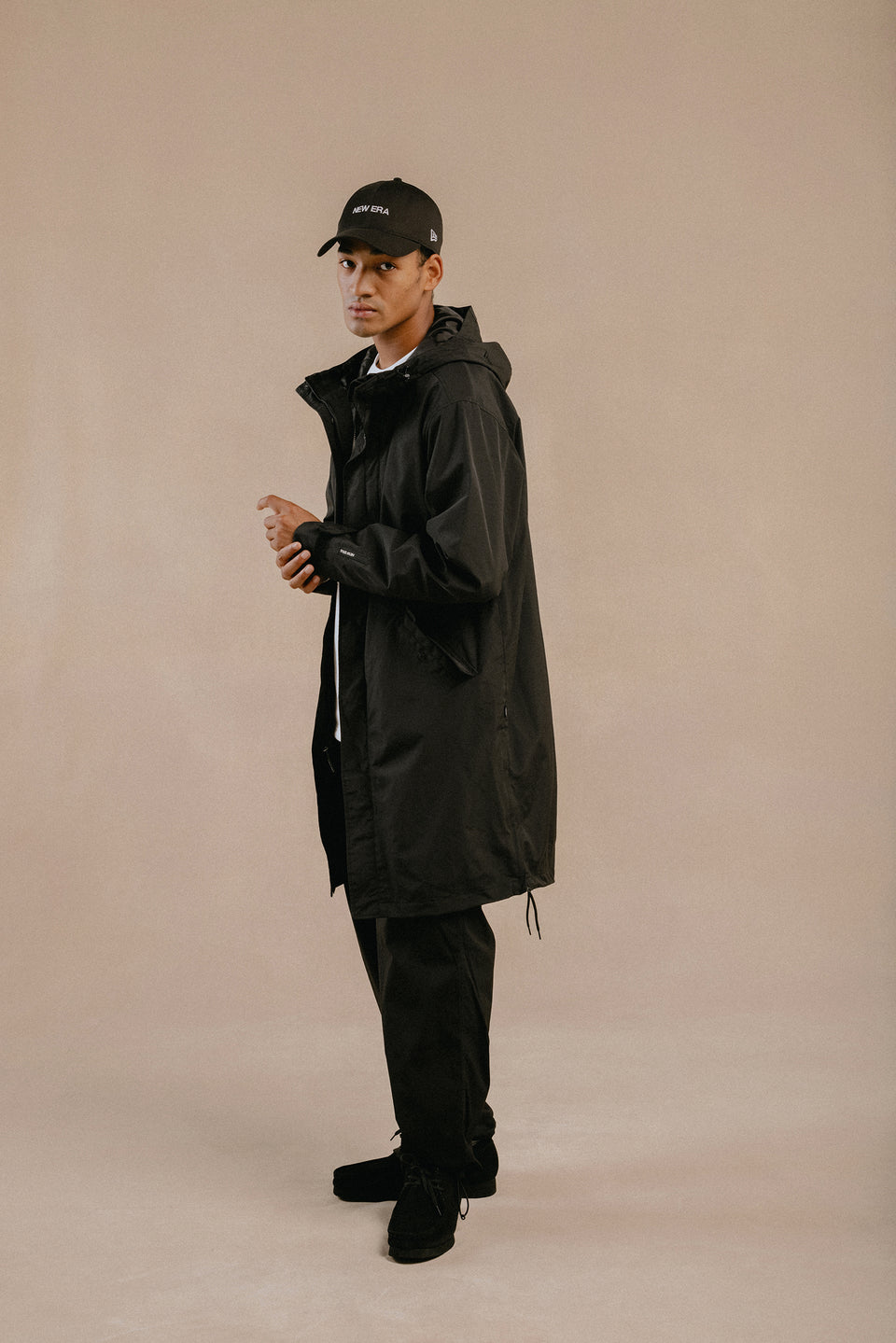 フィールド ハーフコート NEW ERA BLACK LABEL ブラック