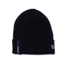 ベーシック カフニット NEW ERA BLACK LABEL シリコンパッチ ブラック