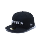 59FIFTY NEW ERA BLACK LABEL シリコンパッチ ブラック