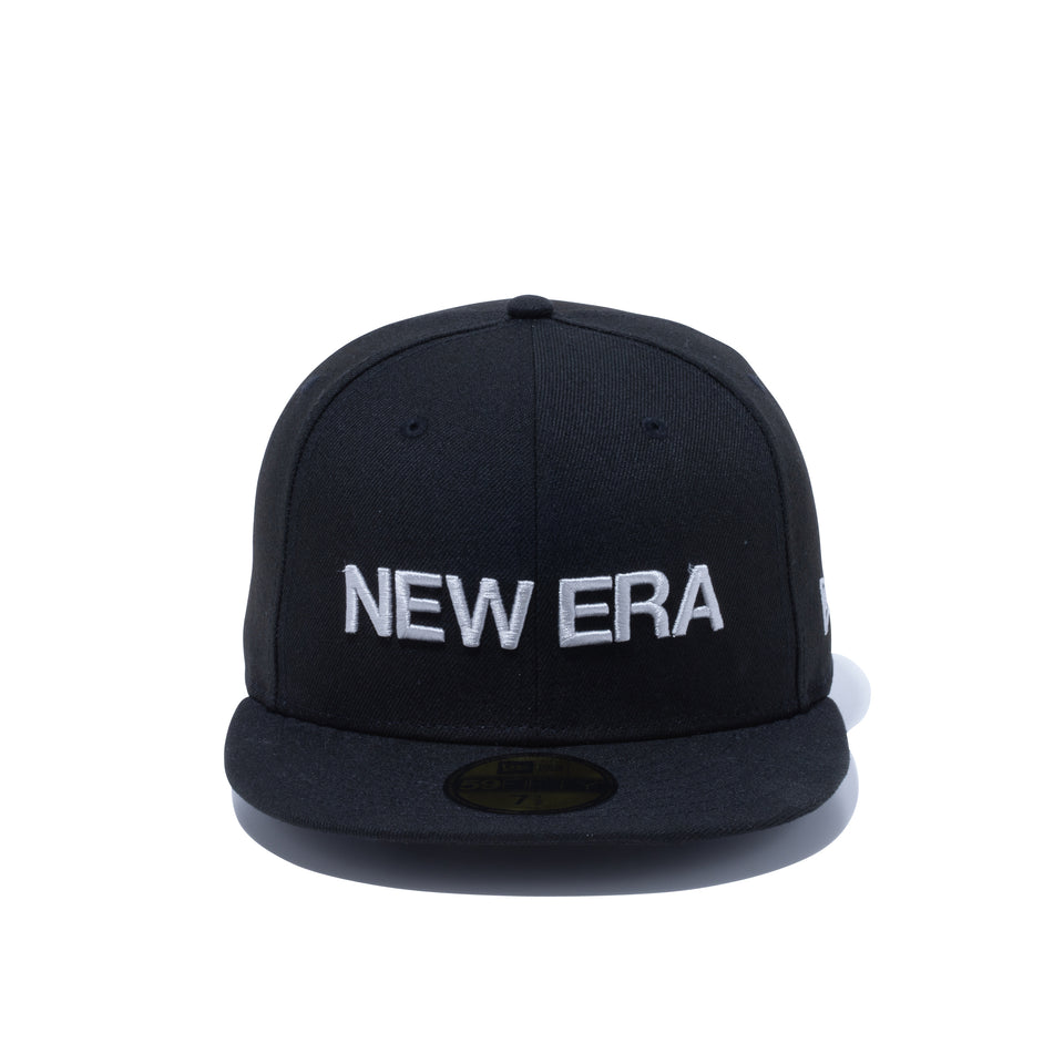59FIFTY NEW ERA BLACK LABEL シリコンパッチ ブラック
