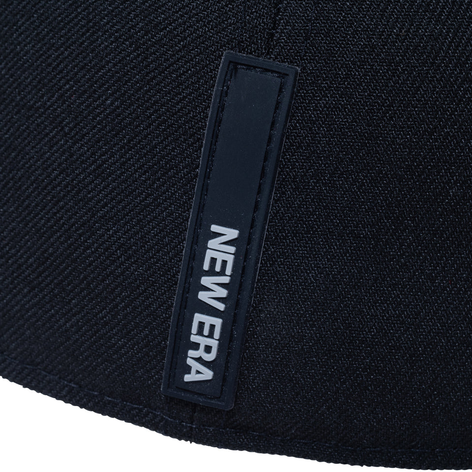 59FIFTY NEW ERA BLACK LABEL シリコンパッチ ブラック