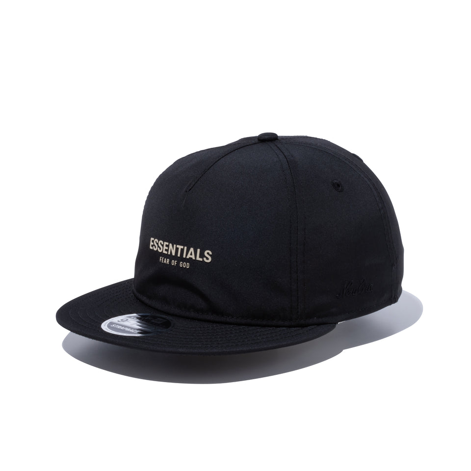RC 9FIFTY FEAR OF GOD ESSENTIALS ロゴ ブラック