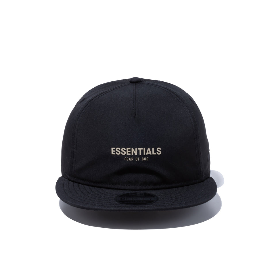 RC 9FIFTY FEAR OF GOD ESSENTIALS ロゴ ブラック