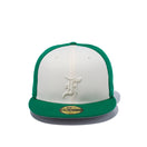 59FIFTY FEAR OF GOD ESSENTIALS Trucker Style Fロゴ ホワイト/ケリーグリーン