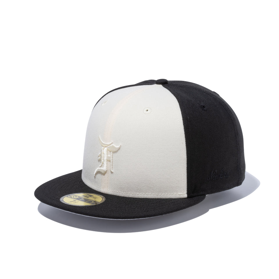 59FIFTY FEAR OF GOD ESSENTIALS Trucker Style Fロゴ ホワイト/ブラック