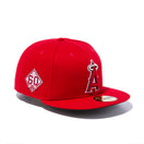 59FIFTY MLBオンフィールド ロサンゼルス・エンゼルス 60周年記念パッチ