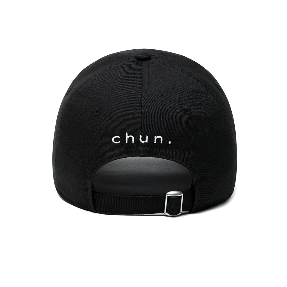 9TWENTY chun. チュン ロゴ ブラック/ホワイト