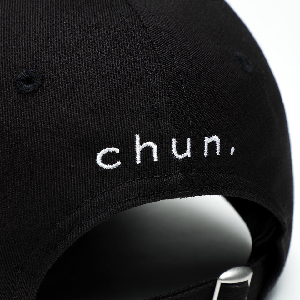 9TWENTY chun. チュン ロゴ ブラック/ホワイト