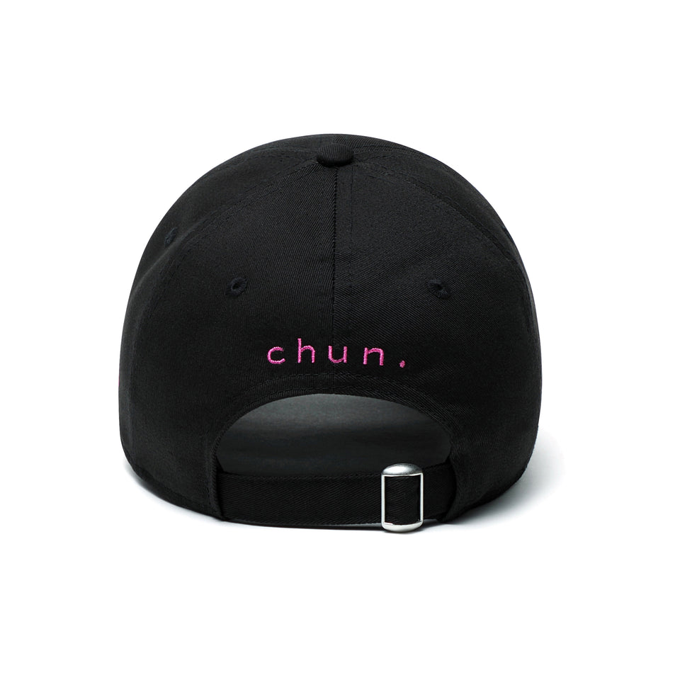 9TWENTY chun. チュン ロゴ ブラック/ピンク