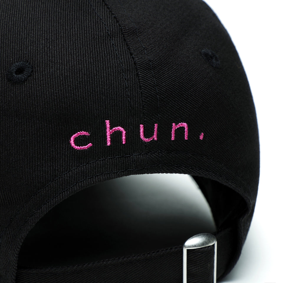 9TWENTY chun. チュン ロゴ ブラック/ピンク