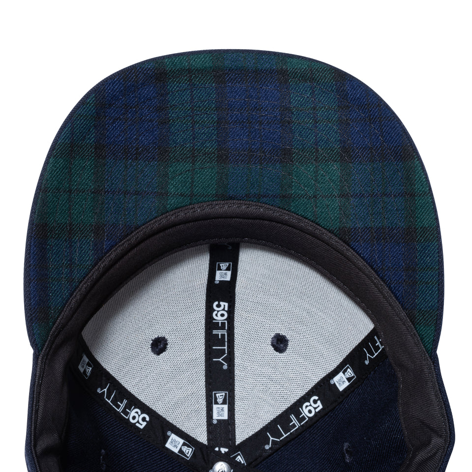 LP 59FIFTY タータンチェック ニューヨーク・ヤンキース ネイビー