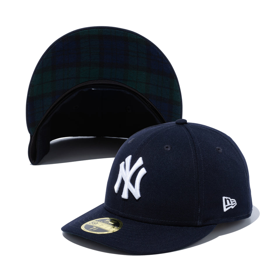 LP 59FIFTY タータンチェック ニューヨーク・ヤンキース ネイビー