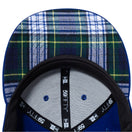 LP 59FIFTY タータンチェック ロサンゼルス・ドジャース ダークロイヤル