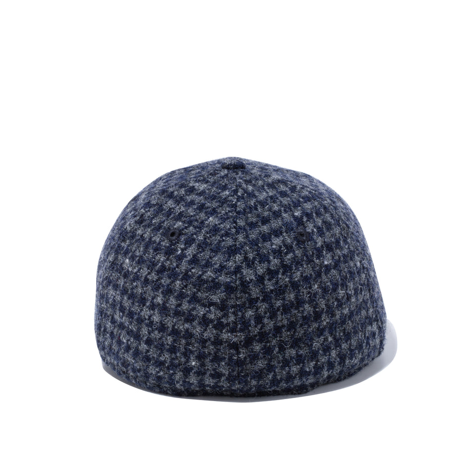 LP 59FIFTY Harris Tweed ハリスツイード ハウンズトゥース メタルフラッグロゴ