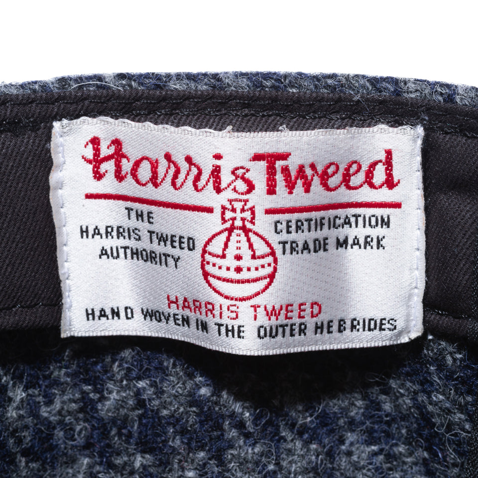 LP 59FIFTY Harris Tweed ハリスツイード ハウンズトゥース メタルフラッグロゴ