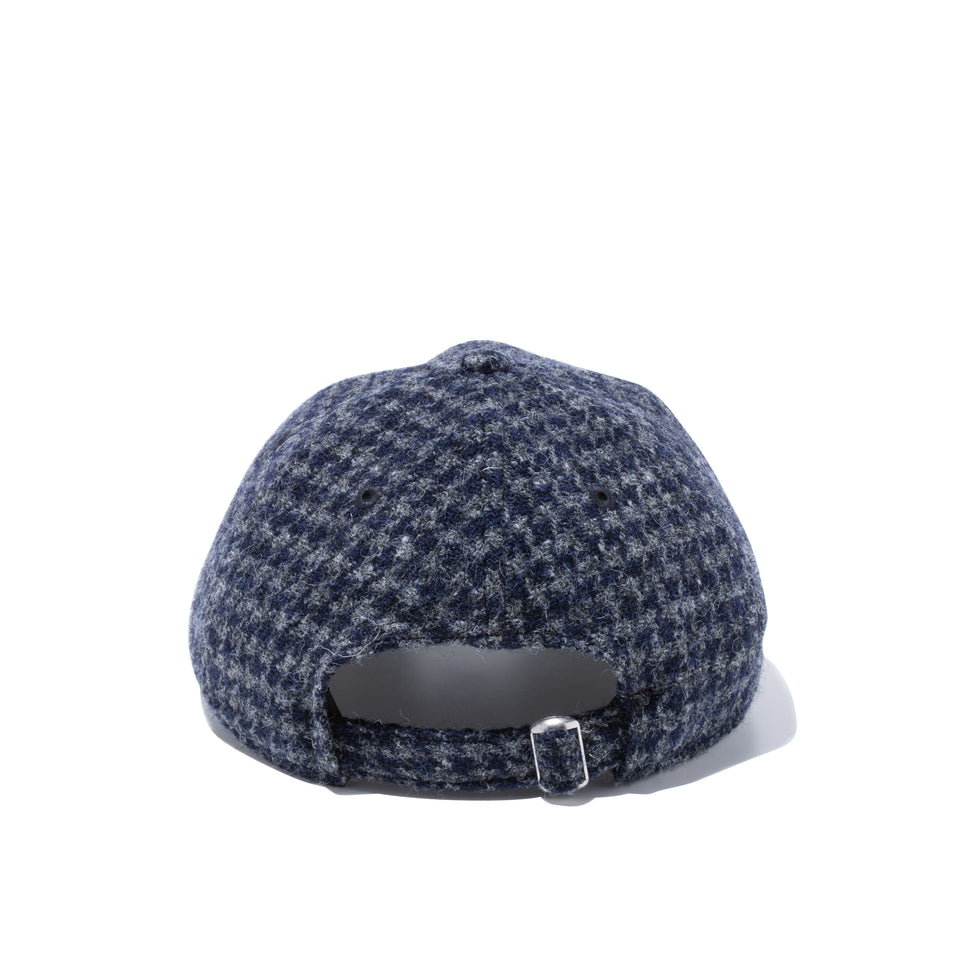 9TWENTY Harris Tweed ハリスツイード ハウンズトゥース メタルフラッグロゴ