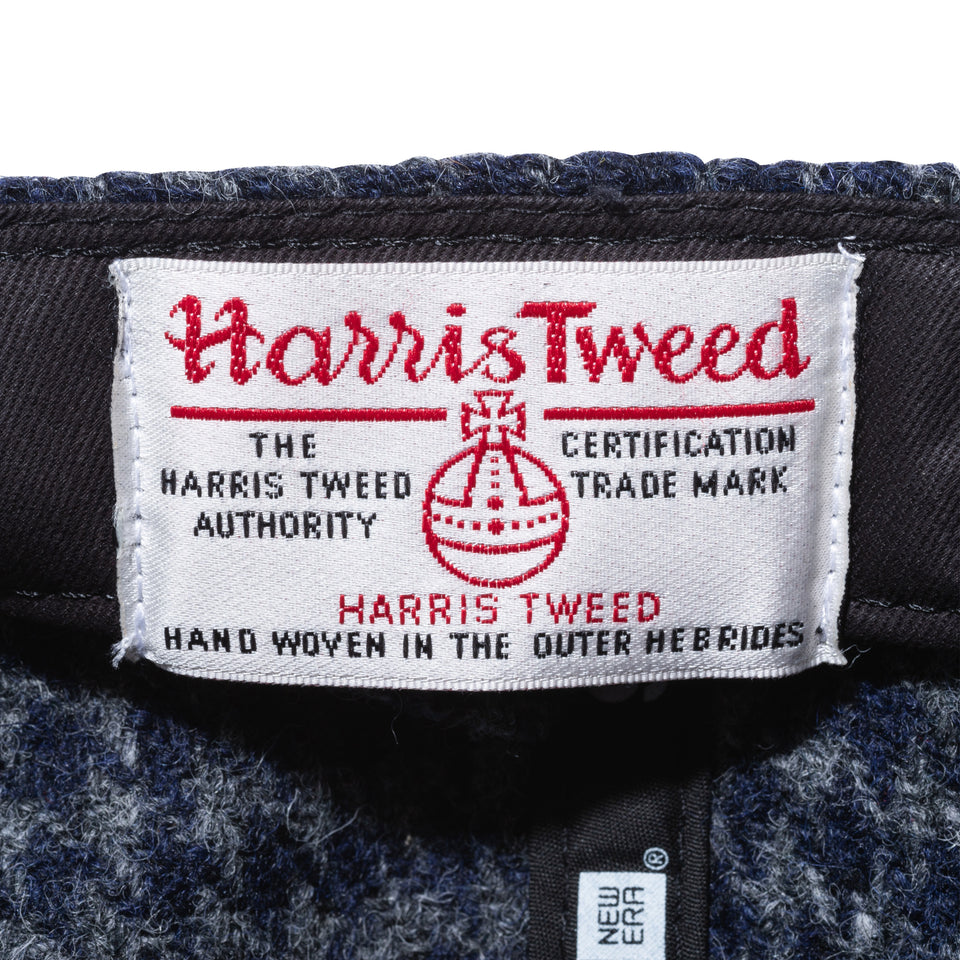 9TWENTY Harris Tweed ハリスツイード ハウンズトゥース メタルフラッグロゴ