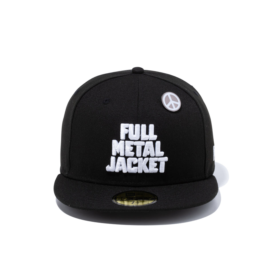 59FIFTY Full Metal Jacket フルメタル・ジャケット タイトルロゴ ブラック