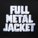 59FIFTY Full Metal Jacket フルメタル・ジャケット タイトルロゴ ブラック