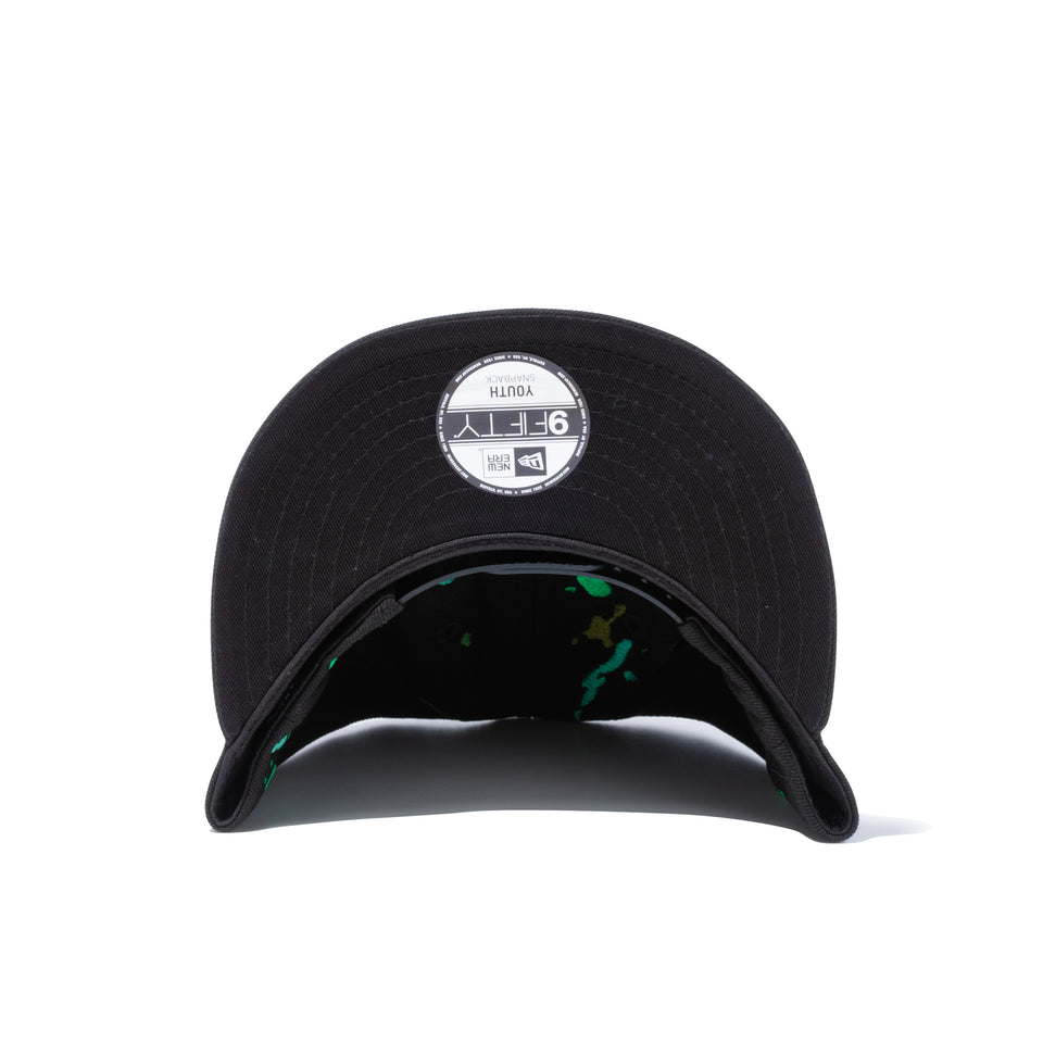 Youth 9FIFTY スプラッシュエンブロイダリー ニューヨーク・ヤンキース ブラック