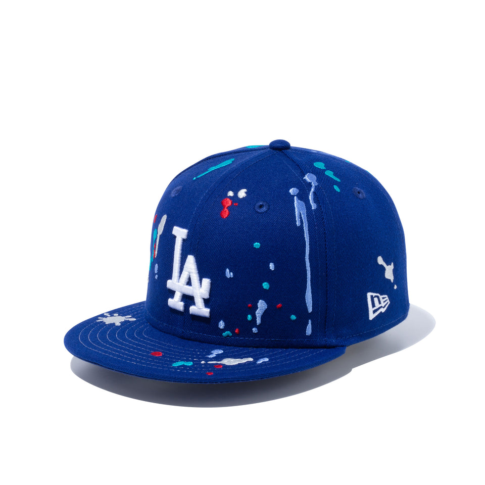 Youth 9FIFTY スプラッシュエンブロイダリー ロサンゼルス・ドジャース ダークロイヤル