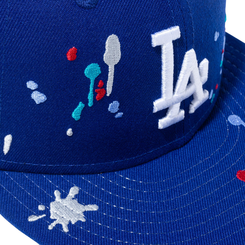 Youth 9FIFTY スプラッシュエンブロイダリー ロサンゼルス・ドジャース ダークロイヤル