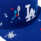 Youth 9FIFTY スプラッシュエンブロイダリー ロサンゼルス・ドジャース ダークロイヤル