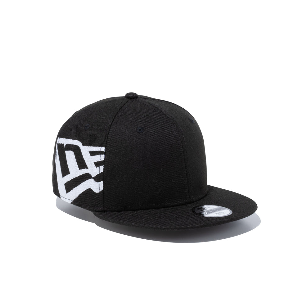 Youth 9FIFTY エッセンシャル フラッグロゴ ブラック
