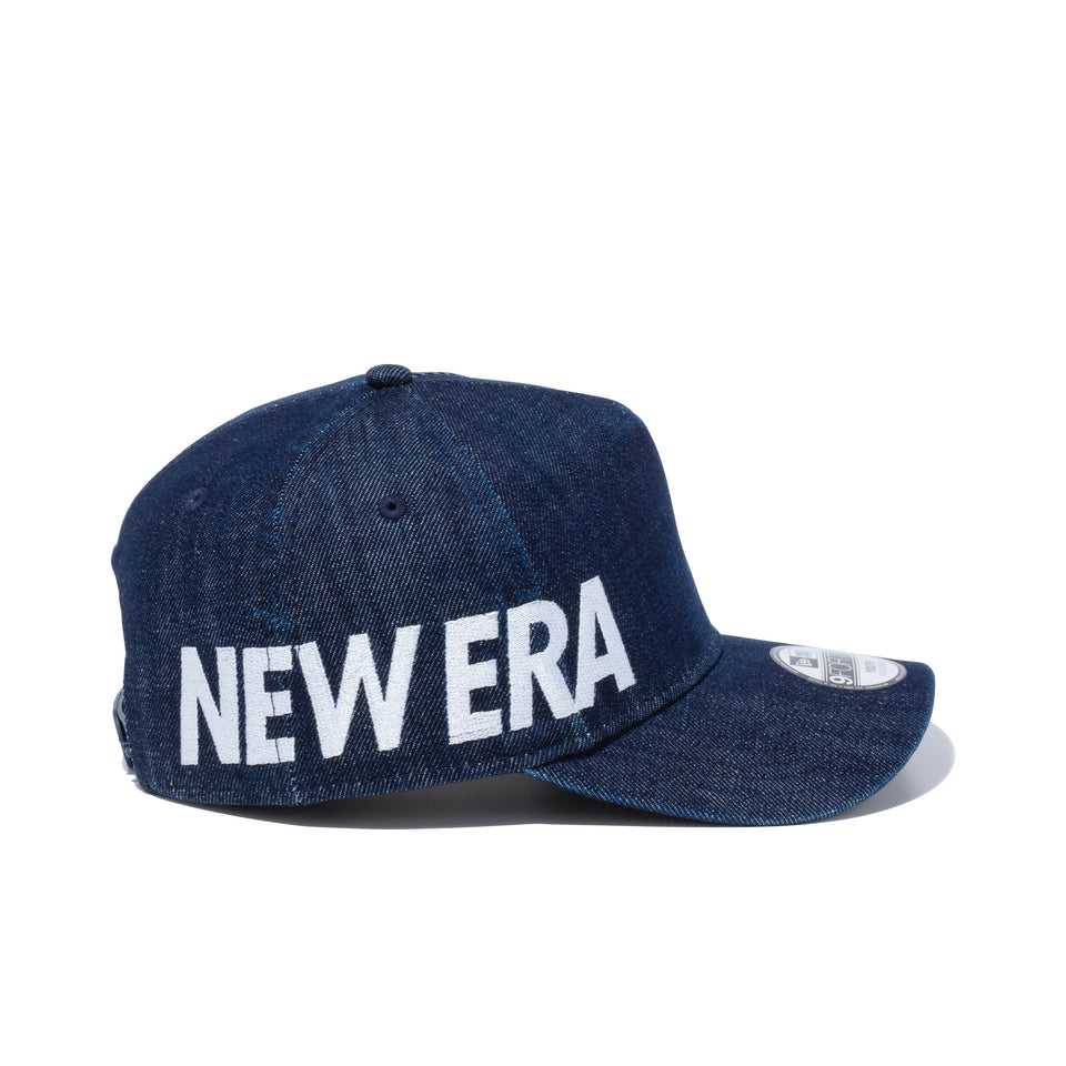 Youth 9FORTY A-Frame エッセンシャル NEW ERA ウォッシュドデニム