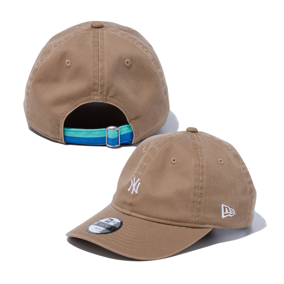 Youth 9TWENTY 2トーンストラップ  ニューヨーク・ヤンキース ミニロゴ カーキ