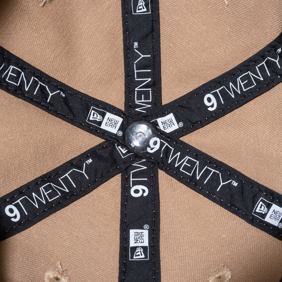 Youth 9TWENTY 2トーンストラップ  ニューヨーク・ヤンキース ミニロゴ カーキ