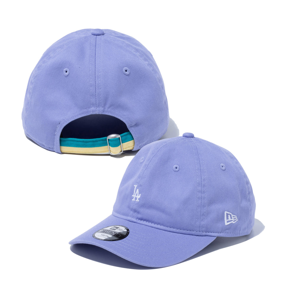 Youth 9TWENTY 2トーンストラップ ロサンゼルス・ドジャース ミニロゴ ラベンダー
