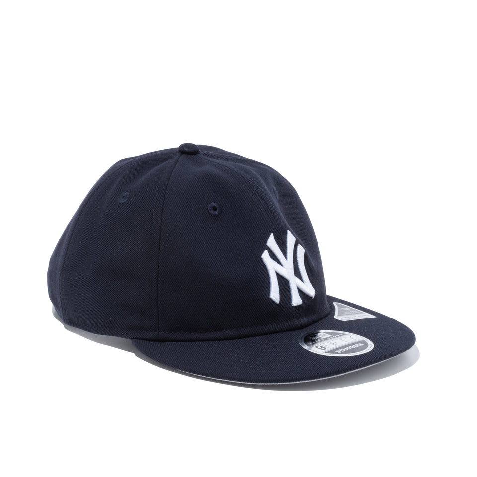 RC 9FIFTY フラットバイザー ニューヨーク・ヤンキース ネイビー グレーアンダーバイザー